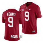 Men's Alabama Crimson Tide #9 Bryce Young 2022-23 Crimson NCAA College Football Jersey 2403MXYS4